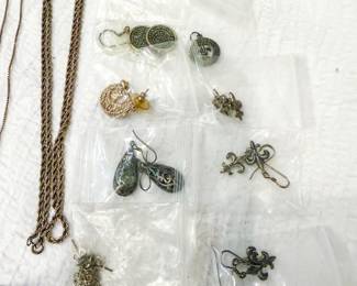 Sterling silver jewelry