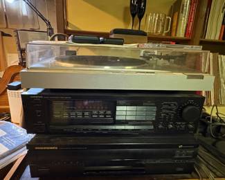 Vintage Marantz & Onkyo Electronics