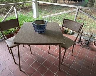 Vintage MCM Cosco Table & Chairs