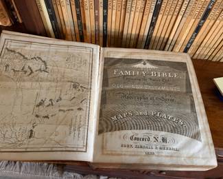 Vintage 1839 Holy Bible 