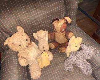 Vintage Stuffed Animals 