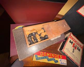 Vintage Chess Set 