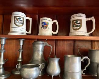 Vintage Collegiate Steins