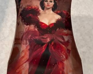 Gone with the Wind The Red Dress Collector Plate by The Bradford Exchange
