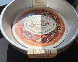 Williams Sonoma Mini Deep Dish Pizza Pans Set of