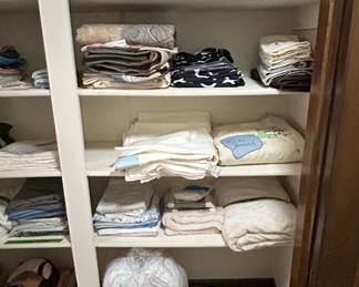 Assorted Household Linens and Bedding Collection third image