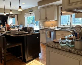 Kitchen Cabinetry and Granite Countertop Set
