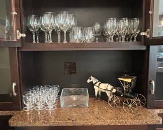 Vintage HorseDrawn Carriage Figurine
