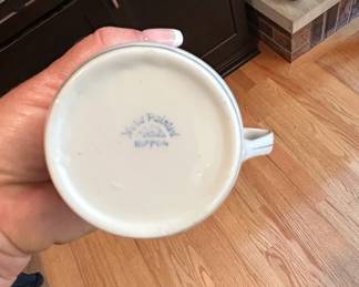 Antique Hand Painted Nippon Porcelain Chocolate Set second image