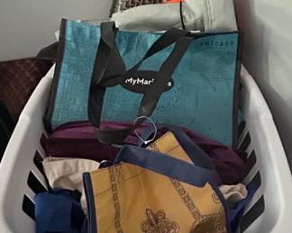 Collection of Promotional Reusable Shopping Totes