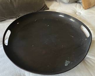 Cast Iron Comal or Griddle Pan with Handles