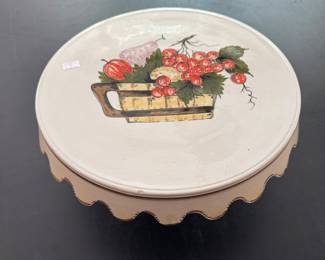 pedestal cake plate