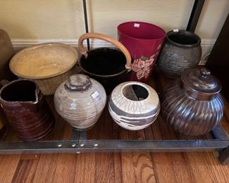 vintage vases and crocks