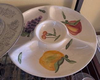 vintage serving dish