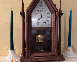 handmade mantel clock