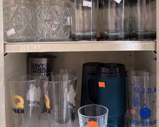 collectible coke glasses