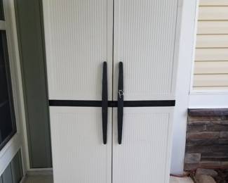Vinyl storage cabinet