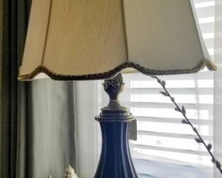 Stiefel brass lamps (pair)