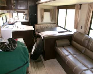 INSIDE OF TRAILER