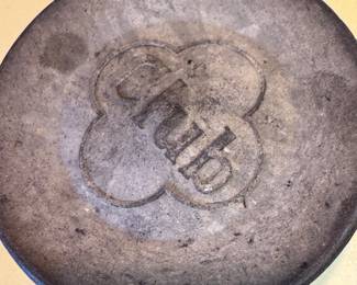 Club Aluminum Yellow Dutch Oven with Domed Lid