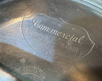 Commercial Aluminum Cookware Co. Professional Restaurant Saucepan/Pot with Lid