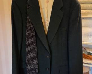 Camel Hair Blazer, Armani Neck Tie