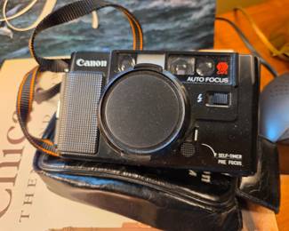 Canon CAFS Auto Focus 35mm Film Camera with Case