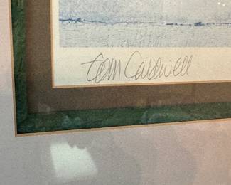 Tom Caldwell “The Caretaker” Signed & Numbered Limited Edition Print, 129/150