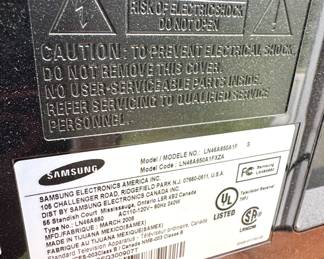 Samsung LN46A650 46" LCD TV (2008)