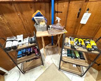 Art Supplies, Paint, Canvases, Brushes