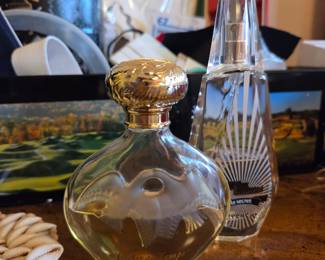 Givenchy Ange ou Démon Le Secret Eau de Parfum, Nina Ricci L’Air du Temps Eau de Parfum Lalique-Style Dove Bottle,