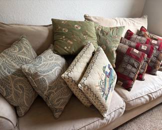 Tons of pillows
