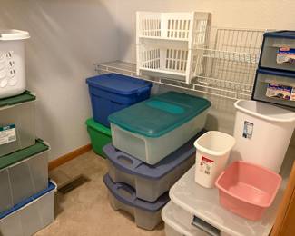 Storage tubs