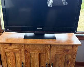 TV and sewing machine table