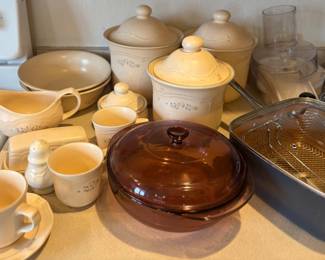 Dishes, pans