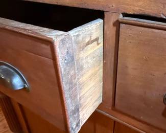 Federal Style 250 Yr. Old Walnut Stepback Cupboard
