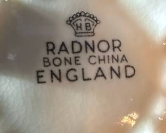 Kew Royal and Radnor Bone China Floral Ornaments