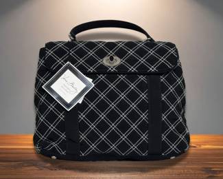 Vera Bradley Spectator Microfiber Satchel NWT