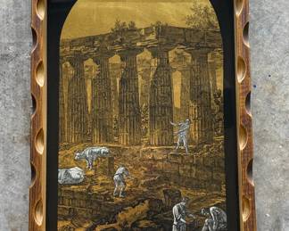 Giovanni Battista Piranesi Style Architectural Etching