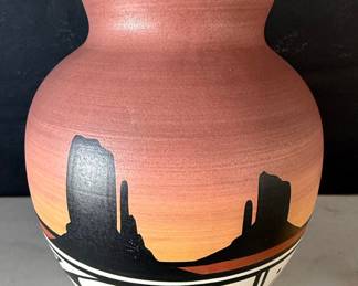 Cedar Mesa Signature Pottery Vase