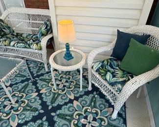 Wicker Style Patio Set