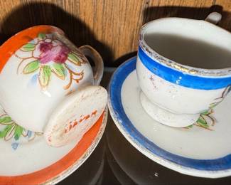 Miniature Tea Cup and Saucer Set Style