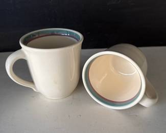 Pfaltzgraff Juniper Pattern Creamer, Sugar, and Butter Dish