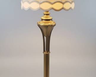 Chelsea House Style Brass Floor Lamp