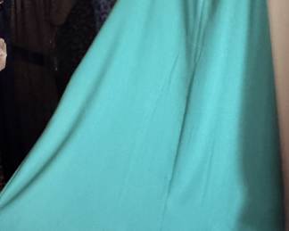 LOFT Teal Sleeveless Dress PS
