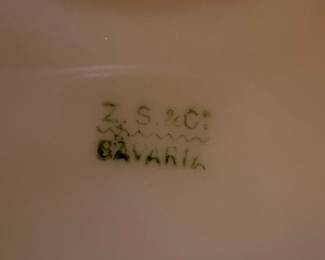 Z.S. & Co. Bavaria Pink Roses Soup Bowl