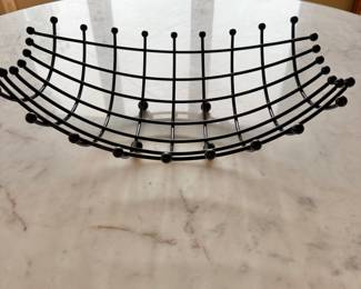 Mid-Century Modern Wire Fruit Bowl