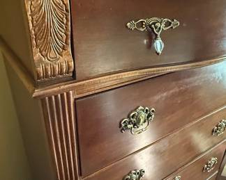Chippendale Style Mahogany Chest of Drawers