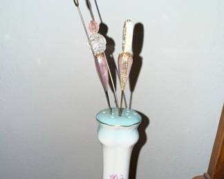 R.S. Prussia Hatpin Holder