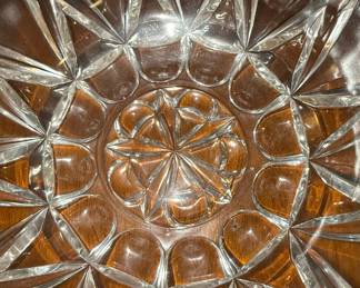 Federal Glass Petal Pattern Bowl